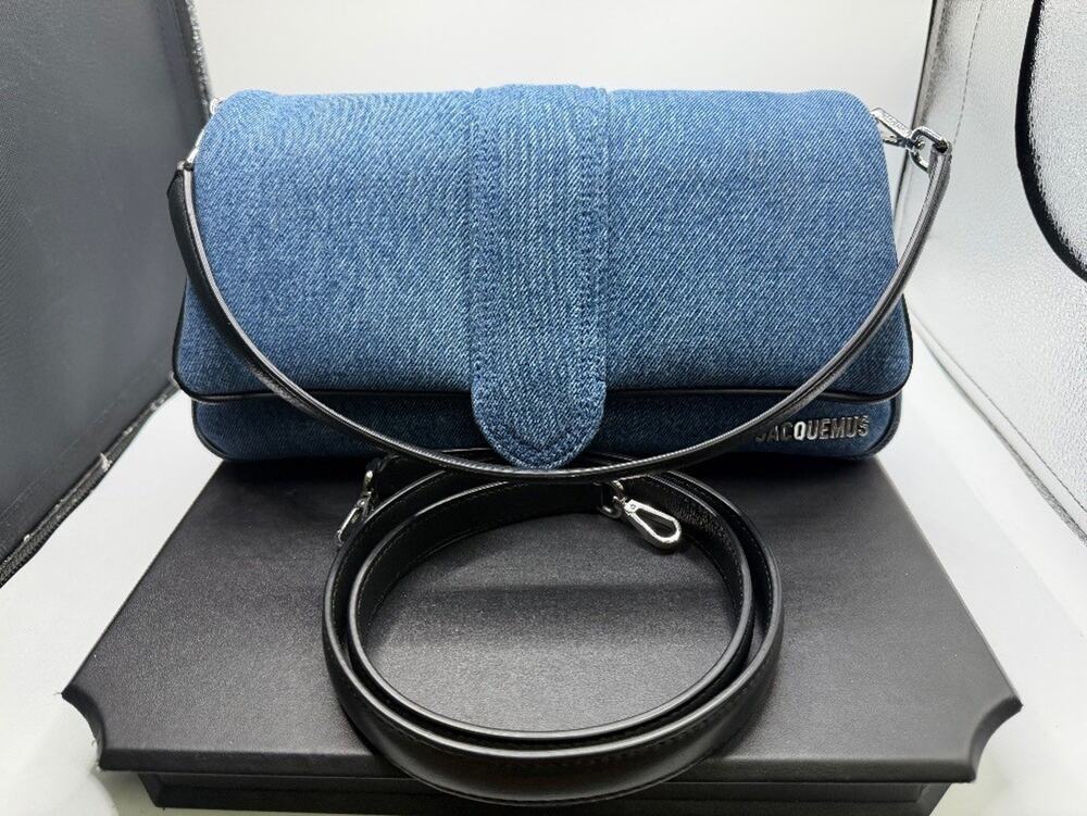 Jacquemus Le Bambimou Denim Shoulder Bag SPB-MS 359492